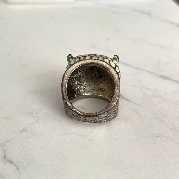 Owl Face Ring - Picture 6 of 6